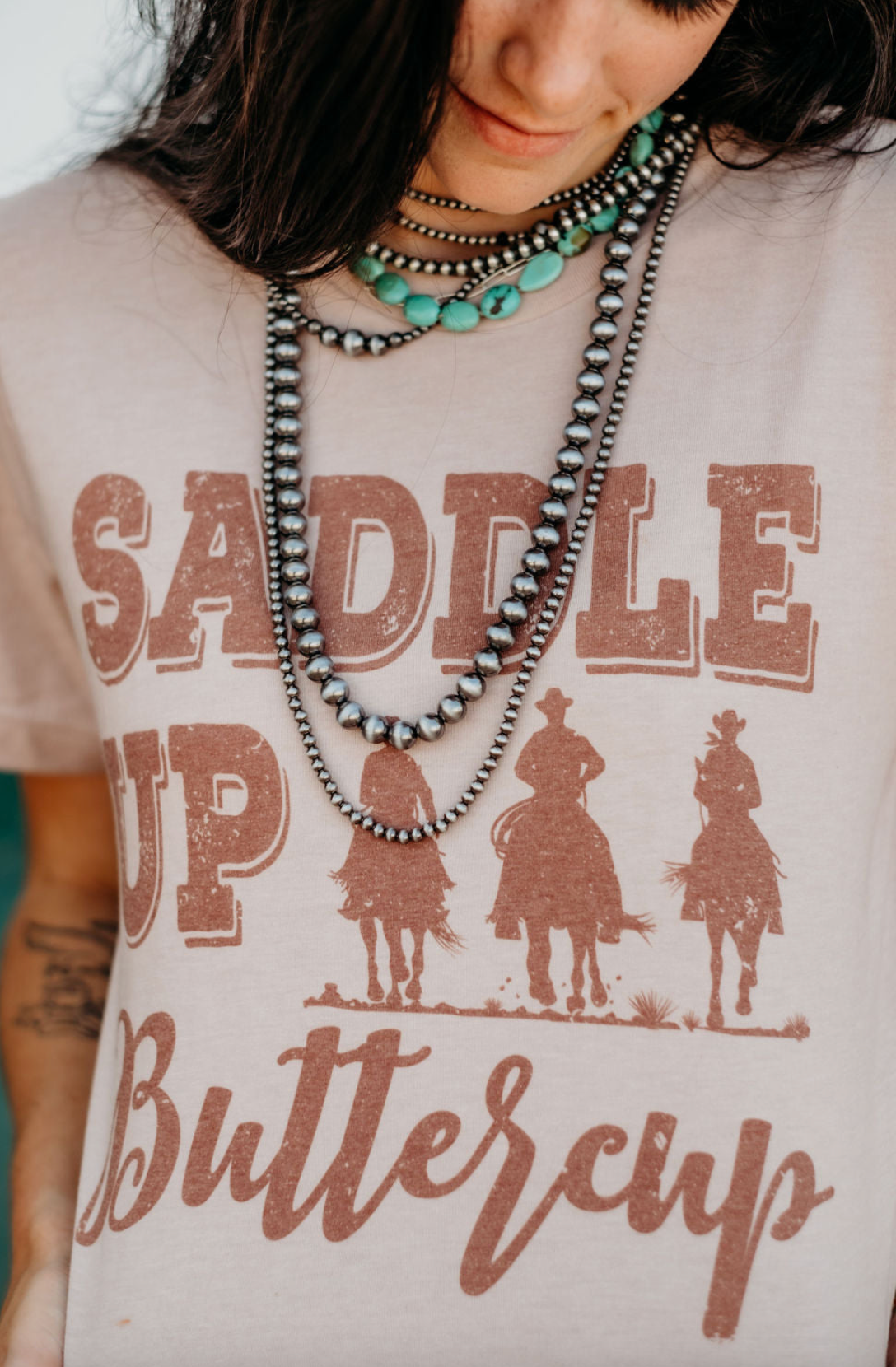 Saddle Up Buttercup Graphic Tee