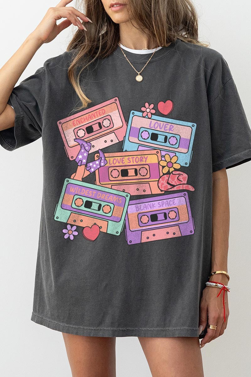 Love Song Cassettes Graphic Tee