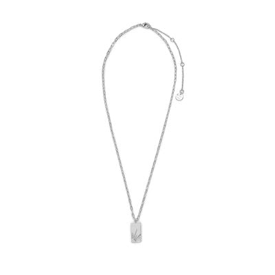 Puravida Sunbeam Pendant Necklace Silver - One Size