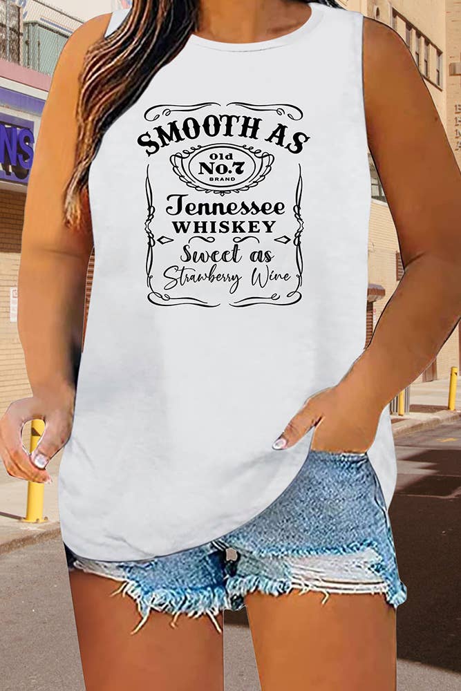 Smooth as Tennessee Whiskey Tank Top